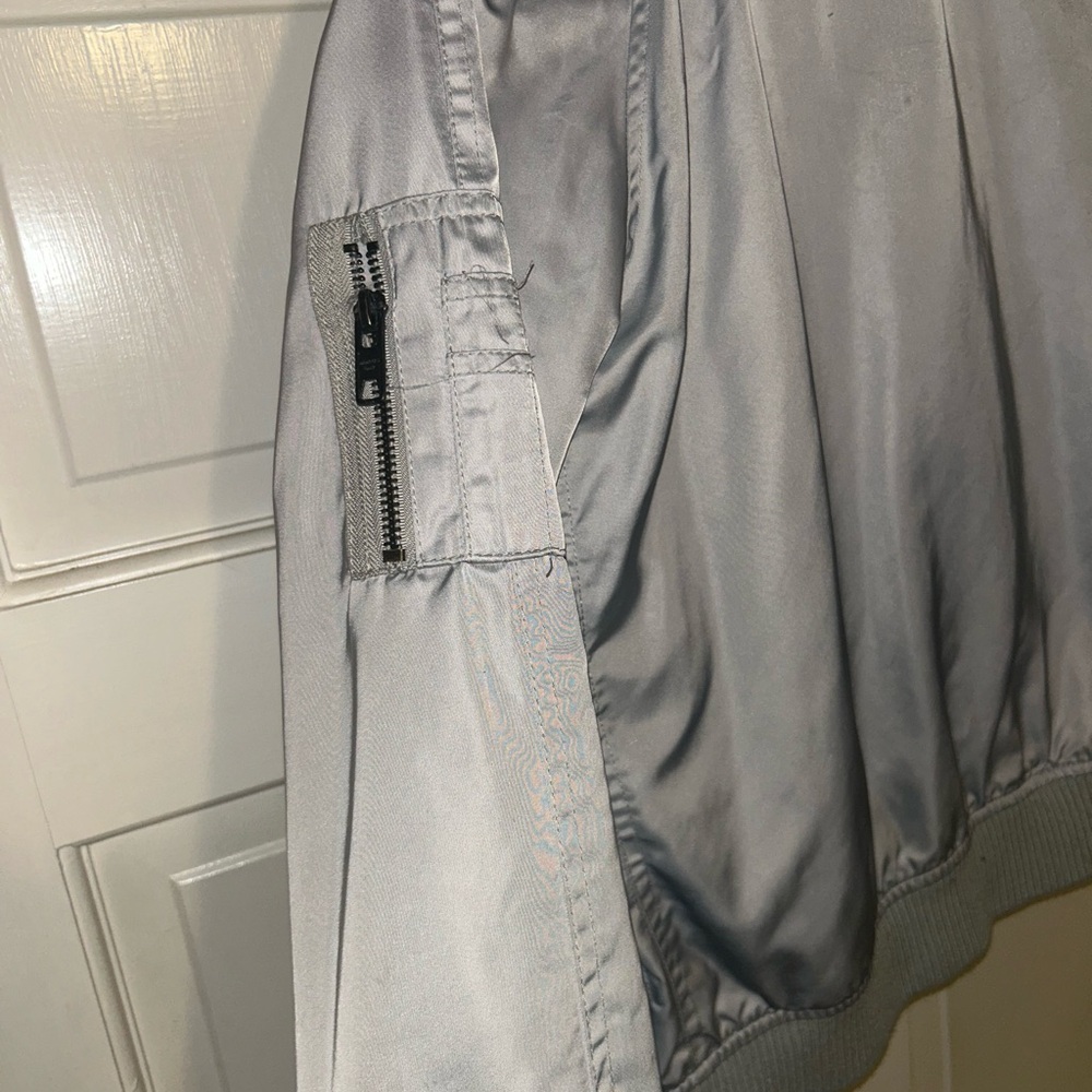 Members Only Silver Bomber Jacket - Picture 5 of 5